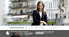 Desktop Screenshot of katarinakresal.si